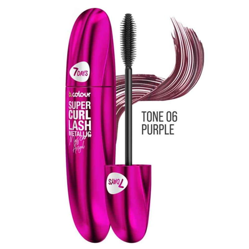 7Days Metallic mascara 06 Purple 8 ml