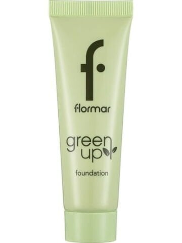 Flormar Yarı Mat Bitişli Su Bazlı Vegan Fondöten - Green Up Foundation - 001 LIGHT