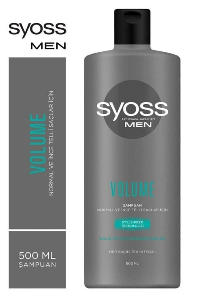 Syoss Men Volume Şampuan 500 ml