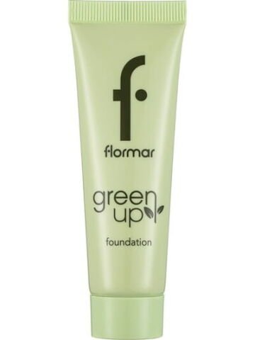 Flormar Green Up Vegan Formüllü Doğal Görünüm Veren Nemlendirici Fondöten - 002 Light Beige