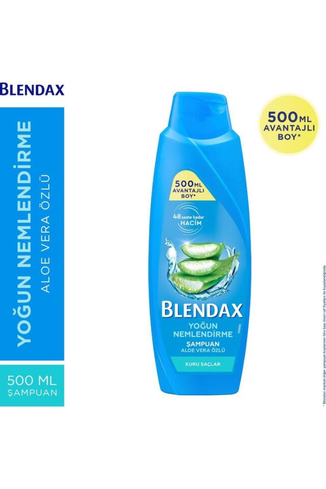 Blendax Şampuan Aloe Vera Özlü 500 ml