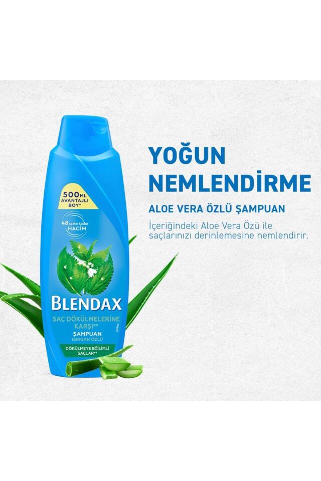 Blendax Şampuan Aloe Vera Özlü 500 ml