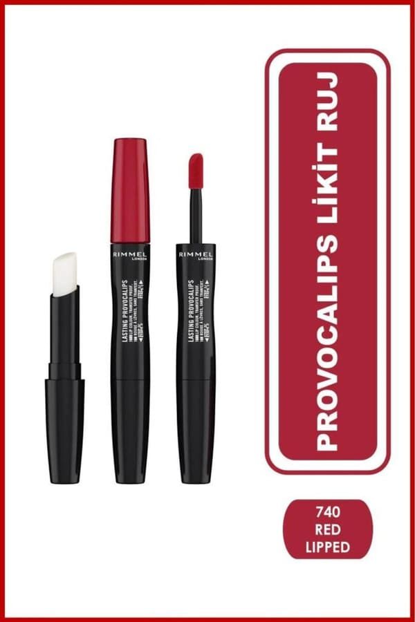 Rimmel London Provocalıps Lıkıt Ruj Caught Red Lıpped 740