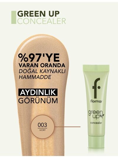 Flormar Green Up Concealer -003 Ivory