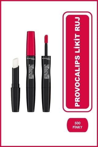 Rimmel London Rimmel London Provocalips Likit Ruj 500 Kıss The Town Red