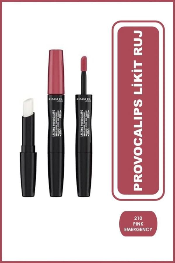 Rimmel London  Provocalips Likit Ruj Pink Emergency 210