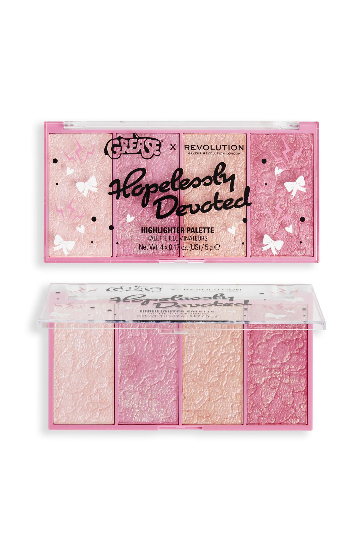 X Grease Hopelessly Devoted Highlighter Palette Aydınlatıcı Palet