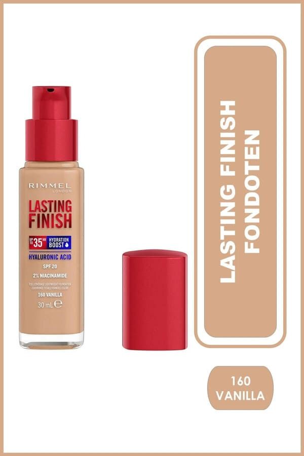 Rimmel London Lasting Finish Fondöten Vanilla No: 160