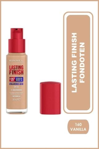 Rimmel London Lasting Finish Fondöten Vanilla No: 160