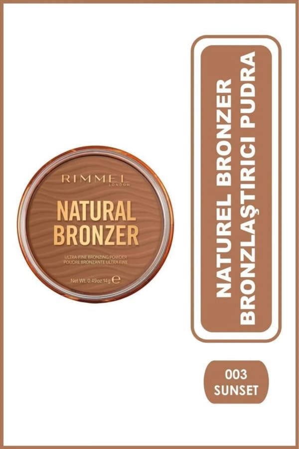 Rimmel London Natural Bronzer No: 003 Sunset
