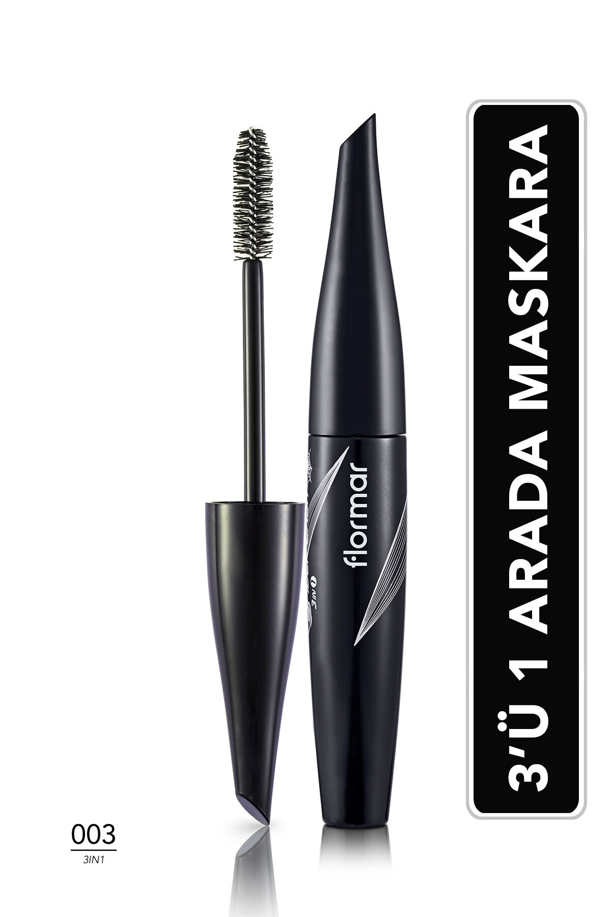 Hacim Veren 3 Etki 1 Arada Maskara (Siyah) - Spider Lash Mascara - 003