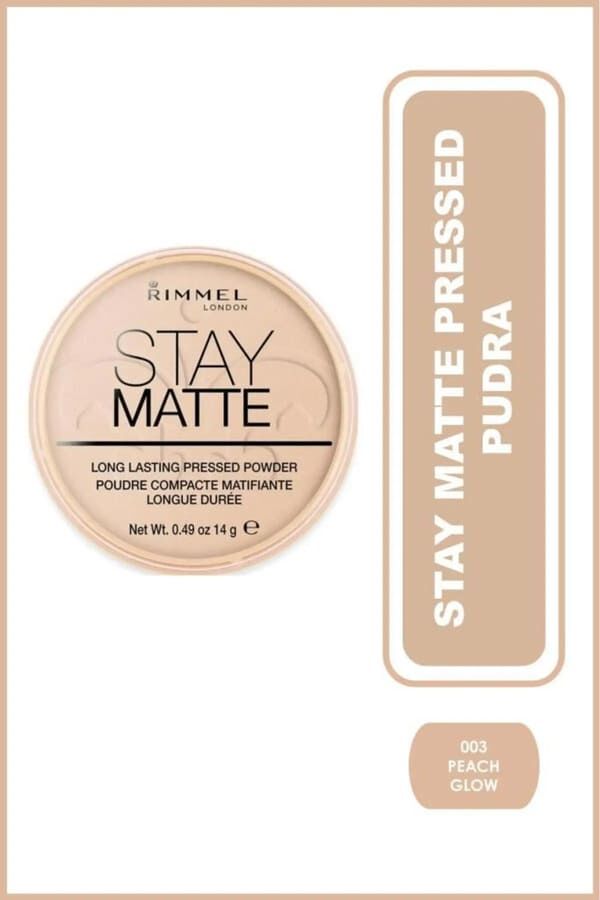 Rimmel London  Pudra - Stay Matte Pressed Powder 003 Peach Glow