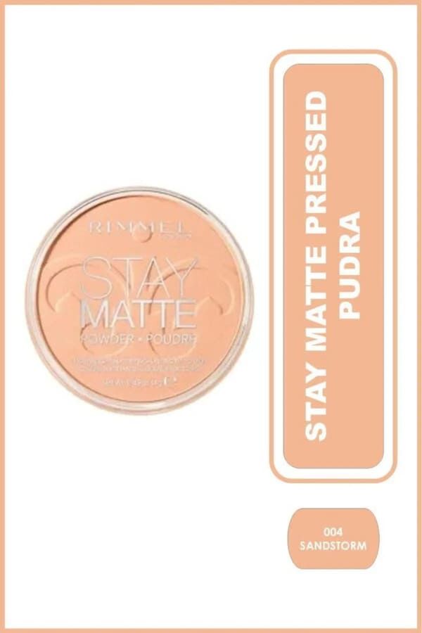 Rimmel London  Pudra - Stay Matte Pressed Powder 004 Sandstorm