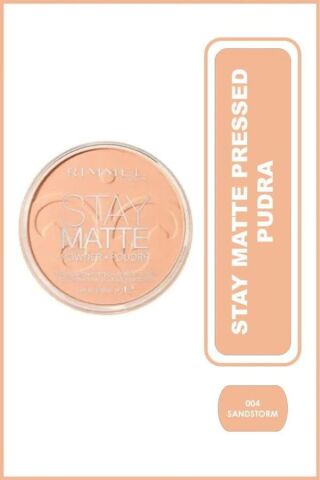 Rimmel London  Pudra - Stay Matte Pressed Powder 004 Sandstorm