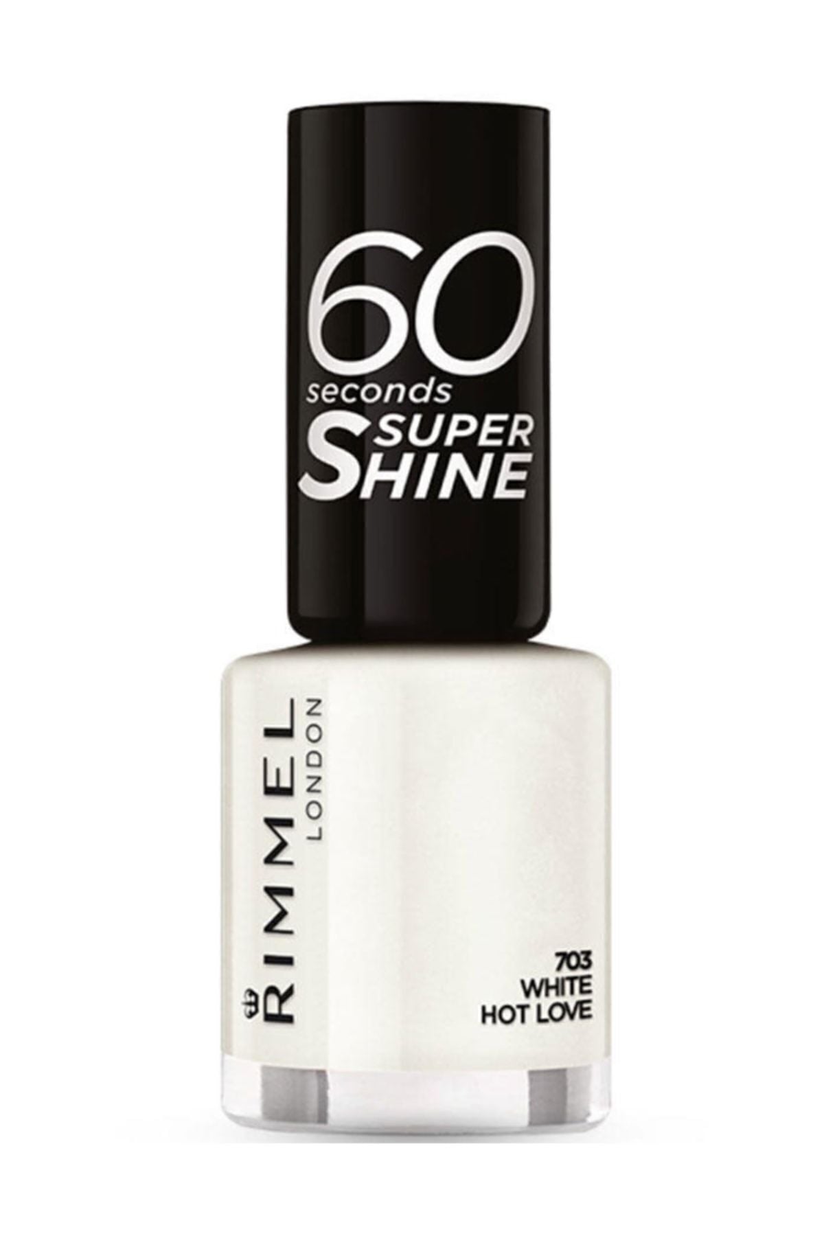 60 Saniyede Kuruyan Oje - 60 Seconds Super Shine White Hot