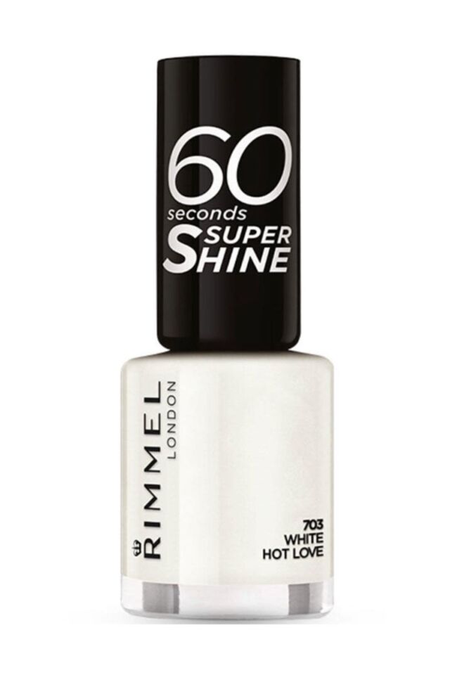 60 Saniyede Kuruyan Oje - 60 Seconds Super Shine White Hot