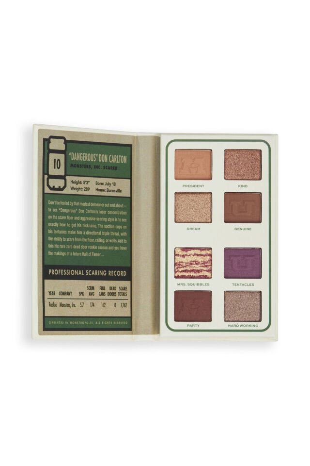 Disney Pixar’s Monsters University and Revolution Don Carlton Eyeshadow Palette - Far Paleti