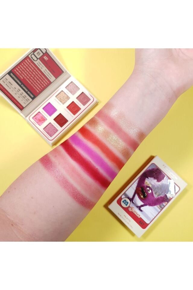 Disney Pixar’s Monsters University and Revolution Scarer ART Eyeshadow Palette - Far Paleti