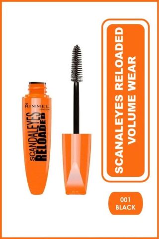 Rimmel London Maskara & Scandaleyes Reloaded Volume Wear No: 001 Black