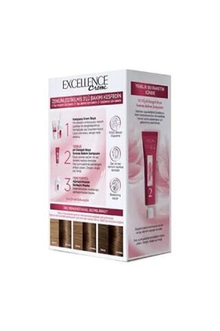 L'Oréal Paris Saç Boyası - Excellence Creme 6.03 Doğal Işıltılı Açık Kahve