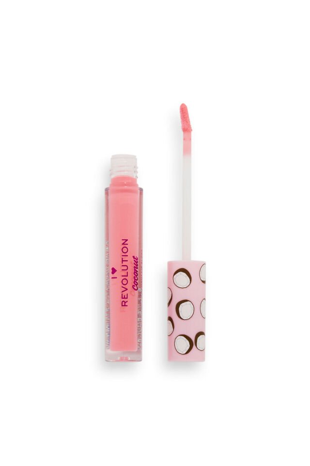 Tasty Coconut Milk Lip Gloss Pink Coconut Sugar Hindistan Cevizli Dudak Parlatıcısı