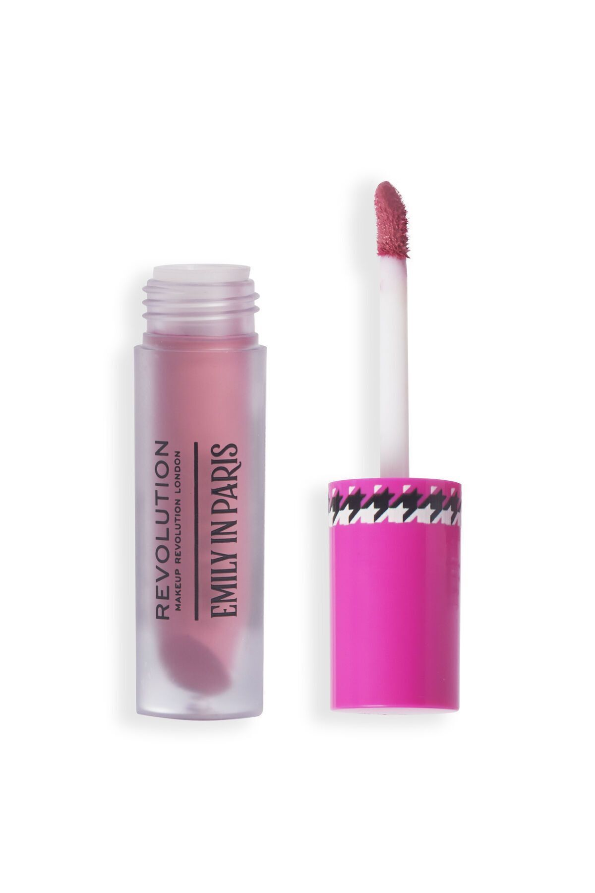Revolution  X Emily in Paris Lip & Cheek Blush Paris Pinky Swear Pink