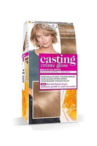 L'Oreal Paris Saç Boyası - Casting Creme Gloss - 810 Parlak Küllü Sarı