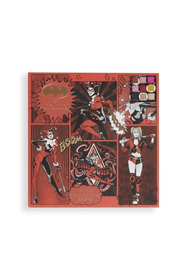 DC x Harley Quinn Rebel Heart Eyeshadow Palette - Far Paleti