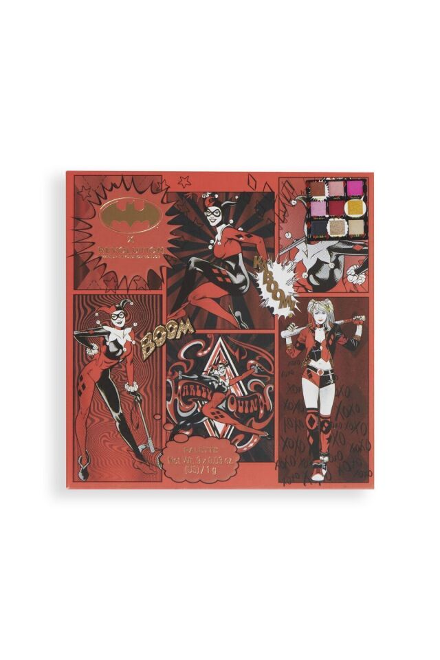 DC x Harley Quinn Rebel Heart Eyeshadow Palette - Far Paleti