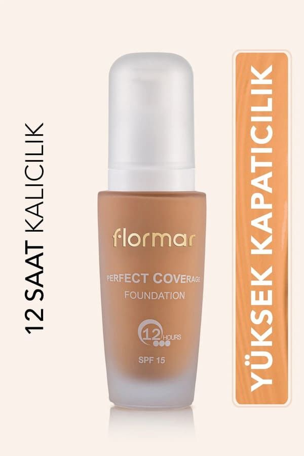 Flormar Yoğun Kapatıcı Su Bazlı Fondöten (sıcak Alt Ton) - Perfect Coverage Foundation - 113 - 8690604247813