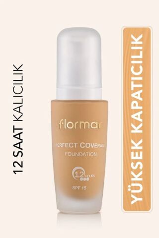 Flormar Yoğun Kapatıcı Su Bazlı Fondöten(SICAK ALT TON)-perfect Coverage Foundation-104 -8690604085927