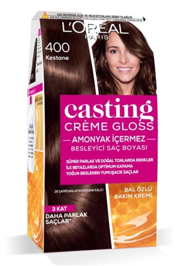 L'oréal Paris Casting Crème Gloss Saç Boyası - 400 Kestane