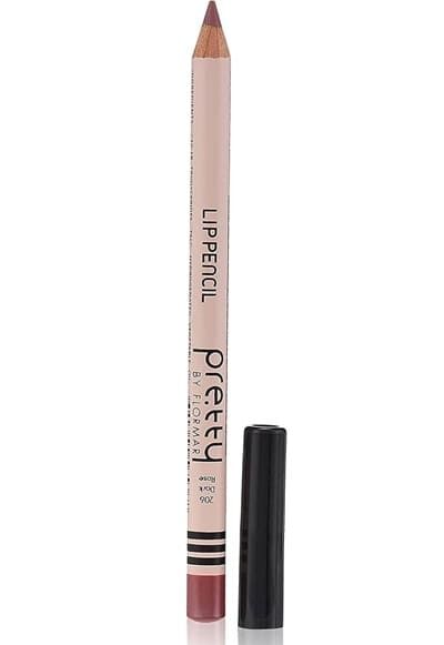Pretty By Flormar Dudak Kalemi Lip Pencil -  206 Dark Rose