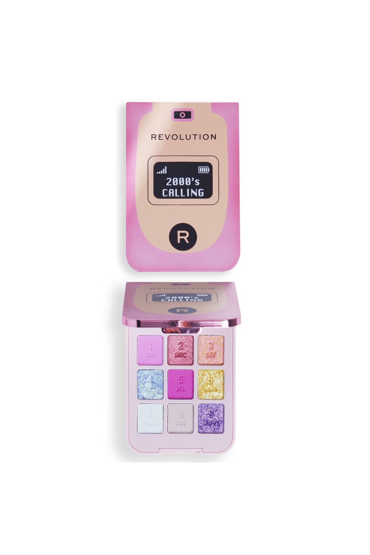 Y2k Baby Flip Phone Eyeshadow Palette - Telefon Far Paleti