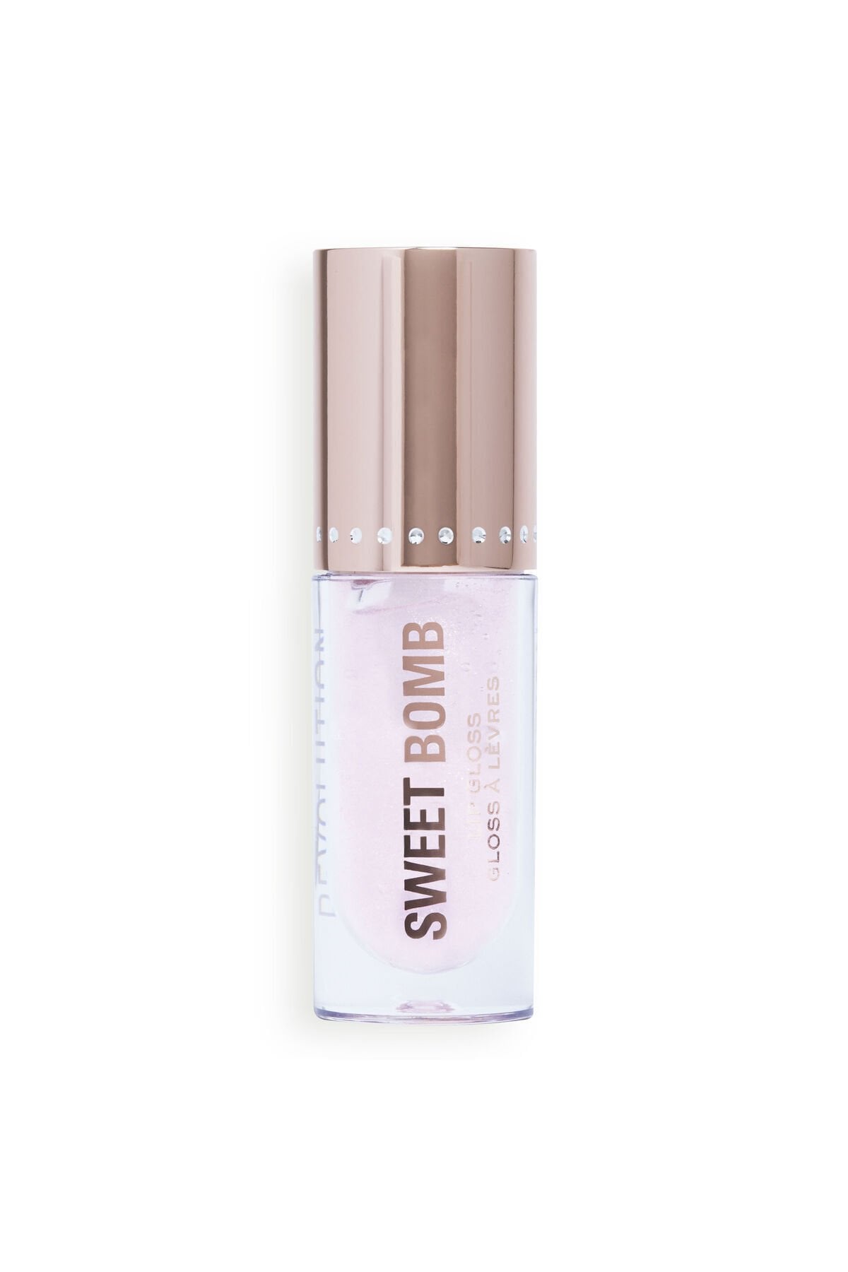 Revolution Y2k Sweet Bomb Lip Gloss - Dudak Parlatıcısı Candyfloss Pink Glitter