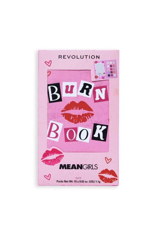Revolution  Mean Girls Burn Book Eyeshadow Palette