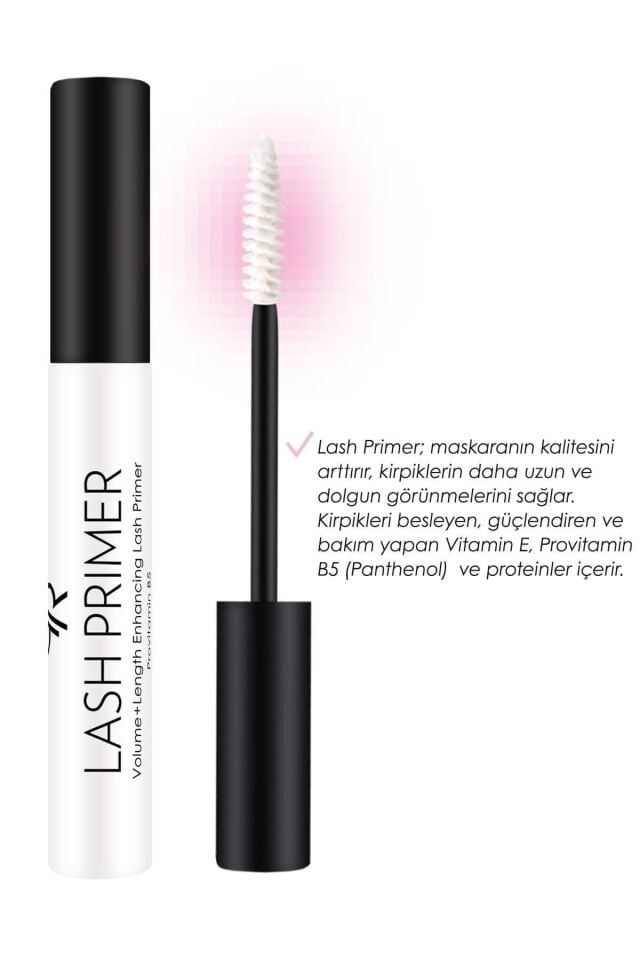 Lash Primer Mascara Hacim ve Uzunluk Veren Kirpik Bazı 9 ml