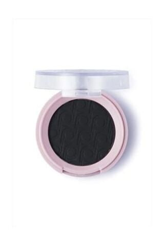Flormar By Pretty Single Matte Eyeshadow - 012 Smoky Black