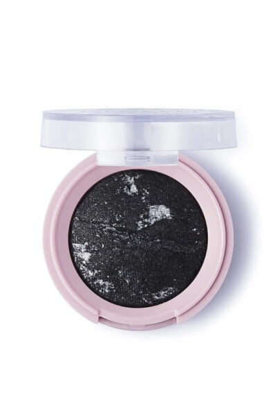 Flormar By Pretty Stars Baked Eyeshadow - 06 Black Glıtters
