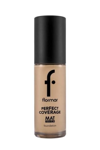 Flormar Mat Birişli E Vitamini İçeren Fondöten - Mat Touch Foundation - 301 Soft Beige