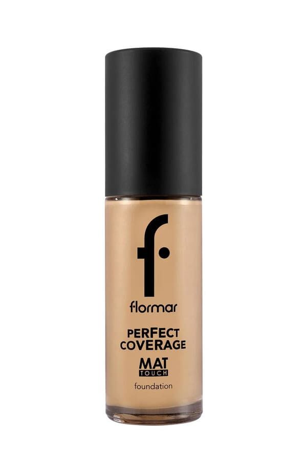 Flormar Mat Birişli E Vitamini İçeren Fondöten - Mat Touch Foundation - 304 Nude Ivory