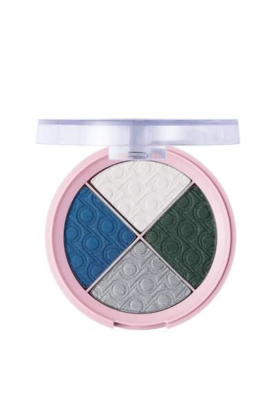 Pretty By Flormar Quartet Eyeshadow -  004 COOL BLUES