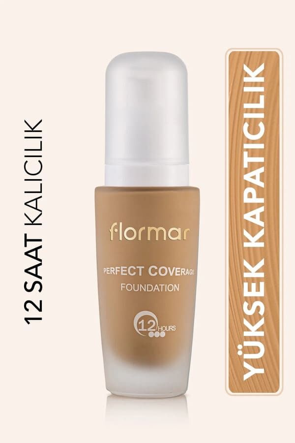 Flormar Yoğun Kapatıcı Su Bazlı Fondöten (soğuk Alt Ton) - Perfect Coverage Foundation - 108