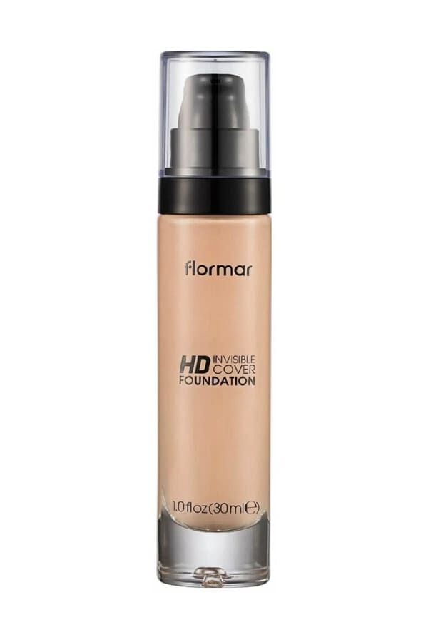 Flormar Fondöten - invisible Cover Hd Foundation 040 Light ivory