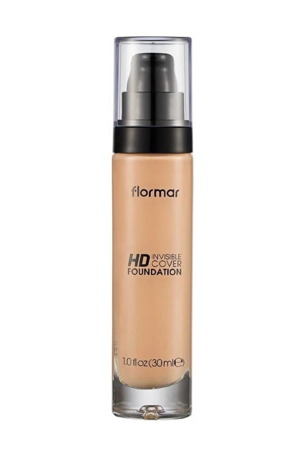 Flormar Fondöten - Invisible Cover HD Foundation 080 Soft Beige