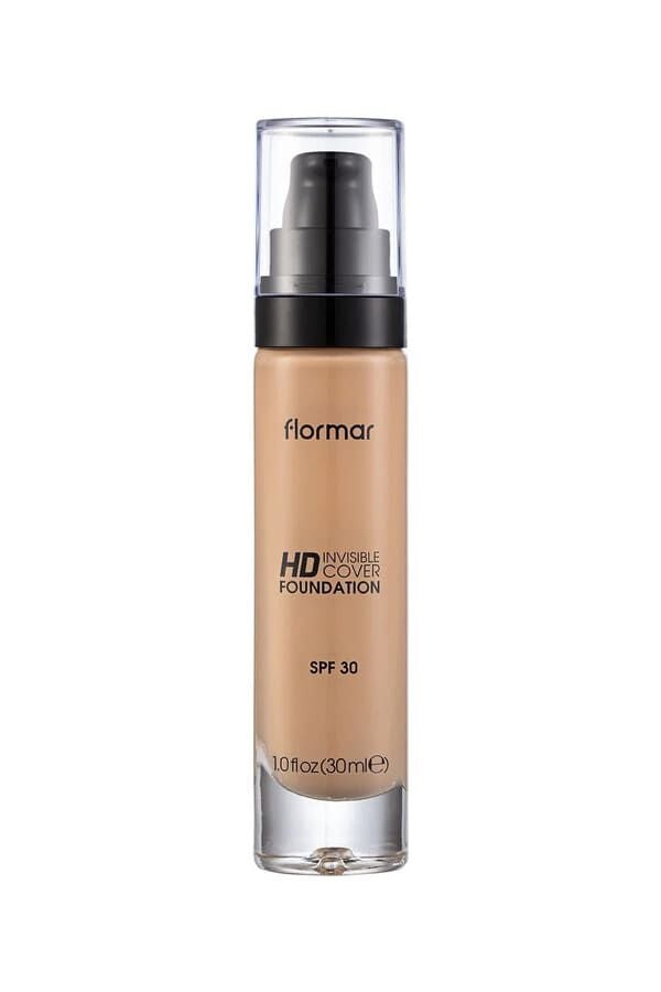 Flormar Fondöten - Invisible Cover HD Foundation 090 Golden Neutral