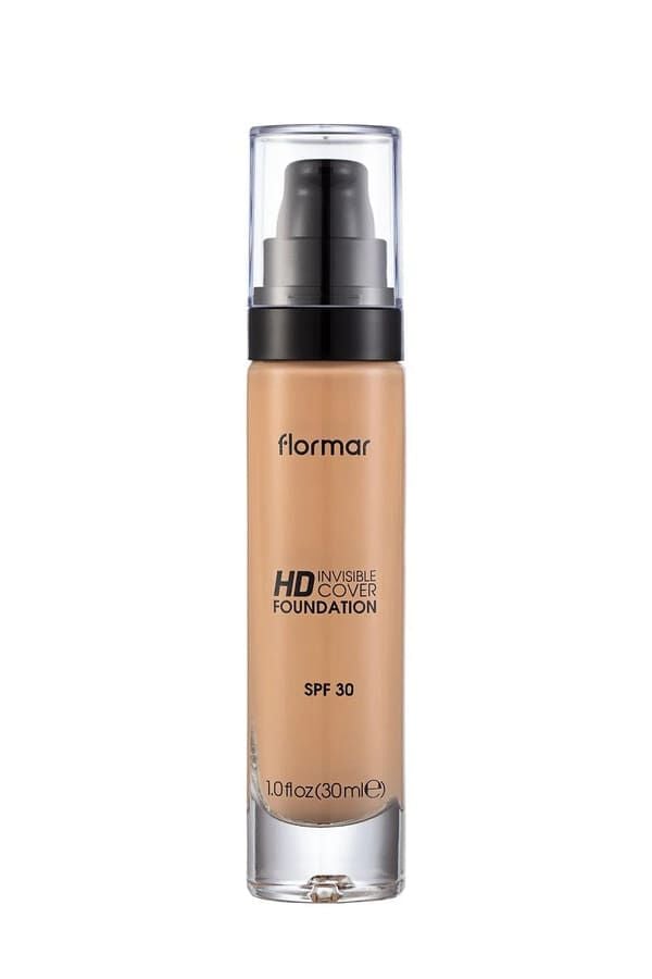 Flormar Fondöten - Invisible Cover HD Foundation 70 Creamy Beige