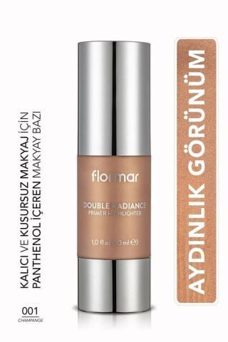 Flormar Işıltı Veren Makyaj Bazı (şampanya) - Double Radiance Prm. - 001 Champagne