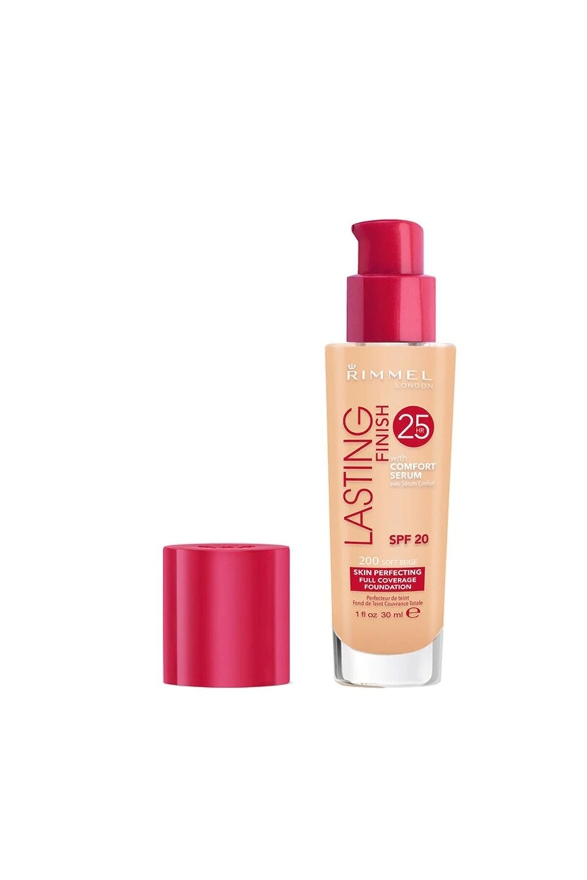 Lasting Finish 25 Hour Foundation Fondöten 200 Soft Beige 30 ml