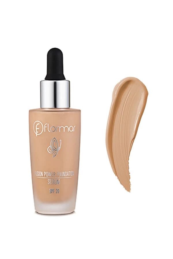 Flormar Fusion Power Serum Fondöten 04 Rich Beige